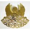 Pop-up Gold Angels Christmas Tree Ornaments (6 ct.) 6.5 Inches Tall